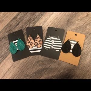 Mini Leather Earring Bundle